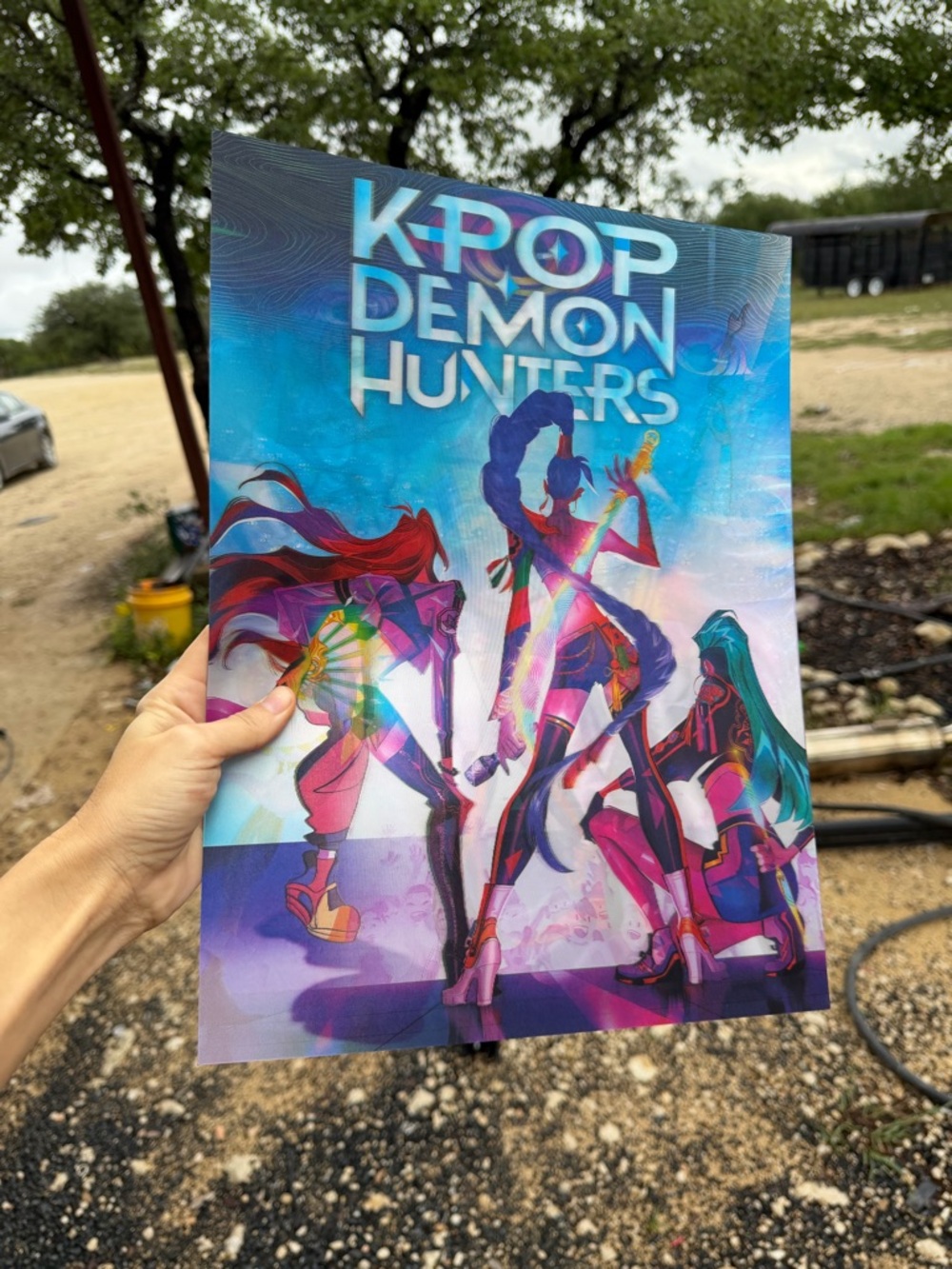 K-POP Demon Hunters 3D Holographic Lenticular Poster